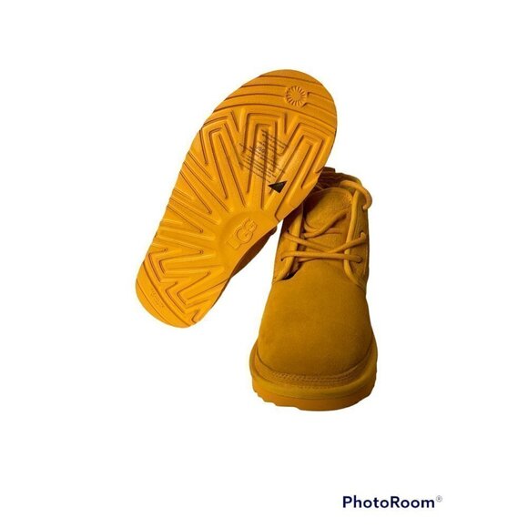 UGG Big Kids Neumel Chukka II Boot Yellow Size 6 NEW‎ - Picture 2 of 4